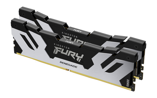 Kingston Technology FURY 32GB 6400MT/s DDR5 CL32 DIMM (Kit of 2) Renegade Silver Kingston Technology FURY 32GB 6400MT/s DDR5 CL32 DIMM (Kit of 2) Renegade Silver